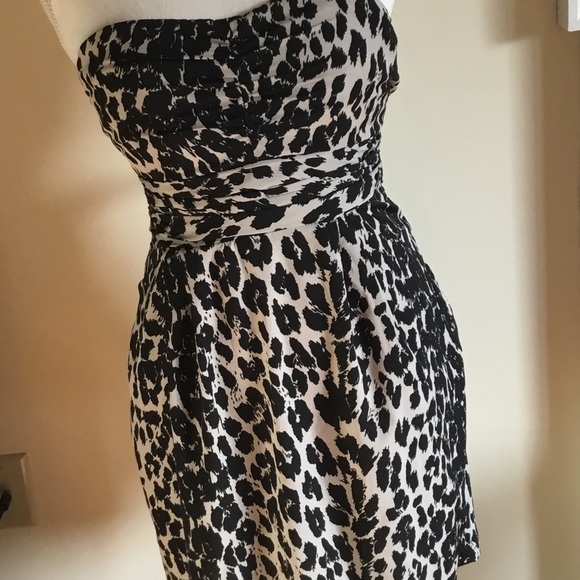 Charlotte Russe Dresses & Skirts - 🎉3/16 HP Charlotte Russe Animal Print Strapless